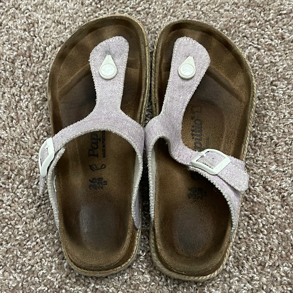 PAPILLIO BIRKENSTOCK BEACH LE BEACH PURPLE SIZE 36